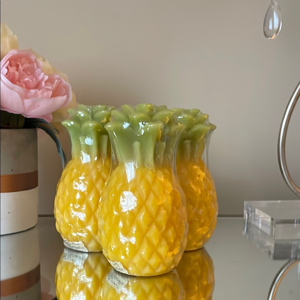 Target Yellow and Green Pineapple Decor Accent Candales - Picture 5 of 5